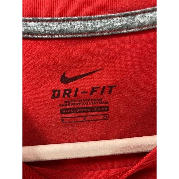 Miami Suns Basketball Nike Shirt Adult Small Red Long Sleeve DRI FIT Tee Mens. - Picture 4 of 8